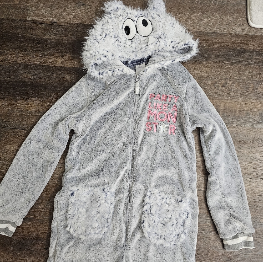 Monster pajama onesie suit